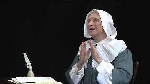 "Susan Lenoe" portrays "Anne Bradstreet"