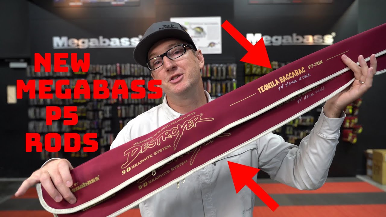 Our Top 10 Favorite New Megabass Destroyer P5 Rods! Rod Break