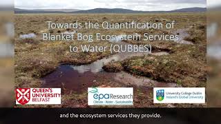 Towards the Quantification of Blanket Bog Ecosystem Services to Water: Project Highlights