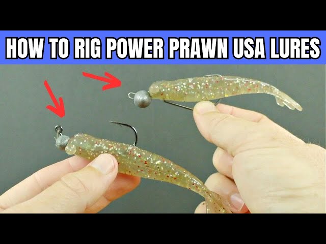 How To Rig Power Prawn USA Lures on Hoss Jigheads 