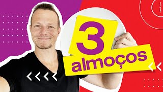 3 SUGESTÕES DE ALMOÇO PARA EMAGRECER | Alimentação Forte