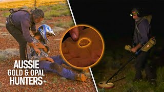 The Ferals Go Hunting For Gold At NIGHT | Aussie Gold Hunters