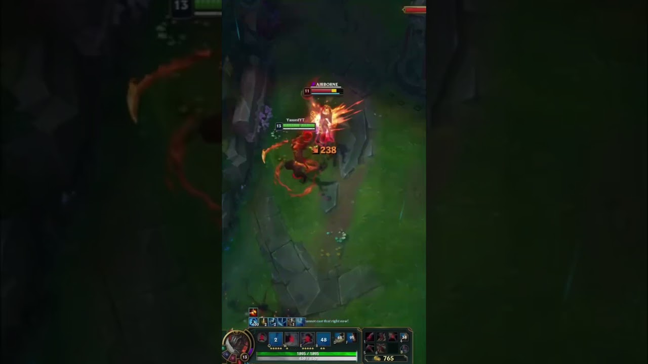 Yasuo vs Syndra MAX RANGE AIRBLADE 