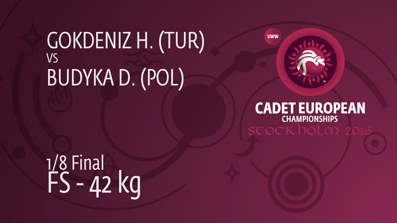 1/8 FS - 42 kg: H. GOKDENIZ (TUR) df. D. BUDYKA (POL) by TF, 10-0