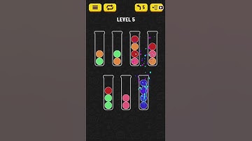 Ball Sort Puzzle Walkthrough Gameplay - Level 5