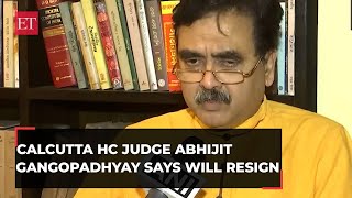 Calcutta High Court Judge Abhijit Ganguly to resign, may contest Lok Sabha elections