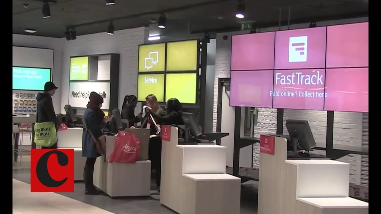 Inside the Argos concept store YouTube