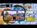 Iphone 15  pubg  bgmi skills  32 finishes solo vs squad  bgmi gameplay  samar playz 