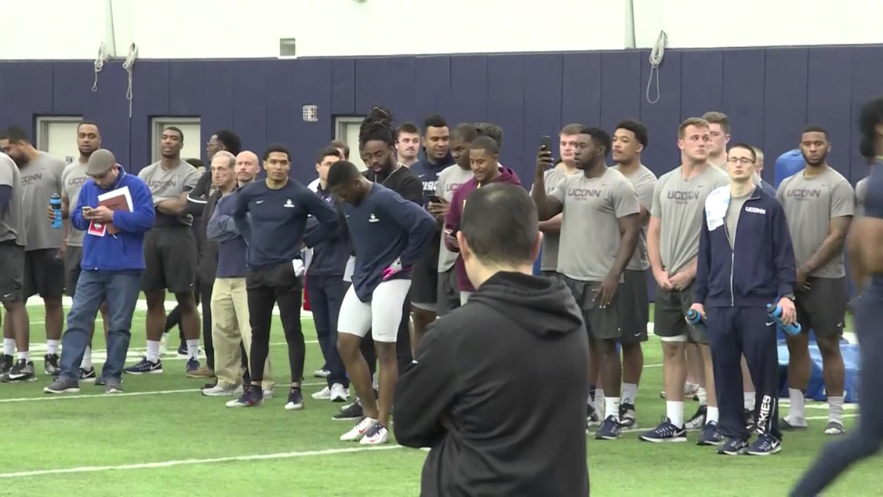 UCONN Football Held Their Annual Pro Day Today. YouTube