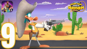 Looney Tunes World of Mayhem - Gameplay Walkthrough Part 9 - First Encounter Act 3 (iOS, Android).