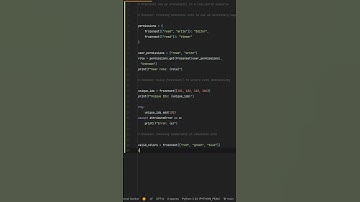 Why use pythons frozenset() function? python #secrets mastering frozenset() for immutable sets!
