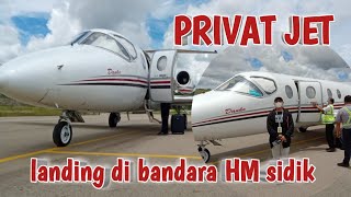 Download Lagu PRIVATE JET LANDING DI BANDARA HM SIDIK MUARATEWEH KALIMANTAN TENGAH MP3