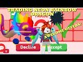 TRADING NEON RAINBOW DRAGON ADOPT ME! (Roblox) W F L?