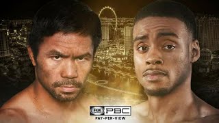 Breaking News! Manny Pacquiao Vs Errol Spence Jr on August 21, 2021 at Las Vegas Nevada.100% Legit.