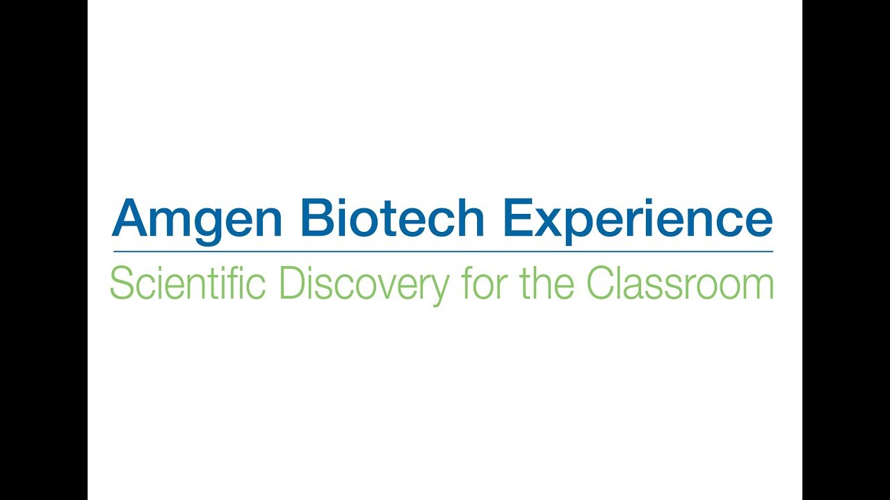 Amgen Biotech Experience Teacher Kits - YouTube