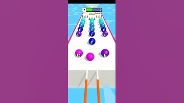 A-Z Run game Level 7 #shorts #games #A-ZRun