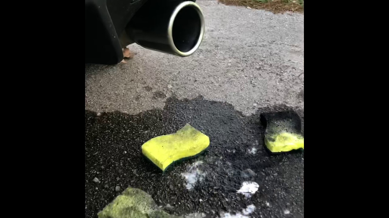 Cleaning GTI exhaust tips YouTube