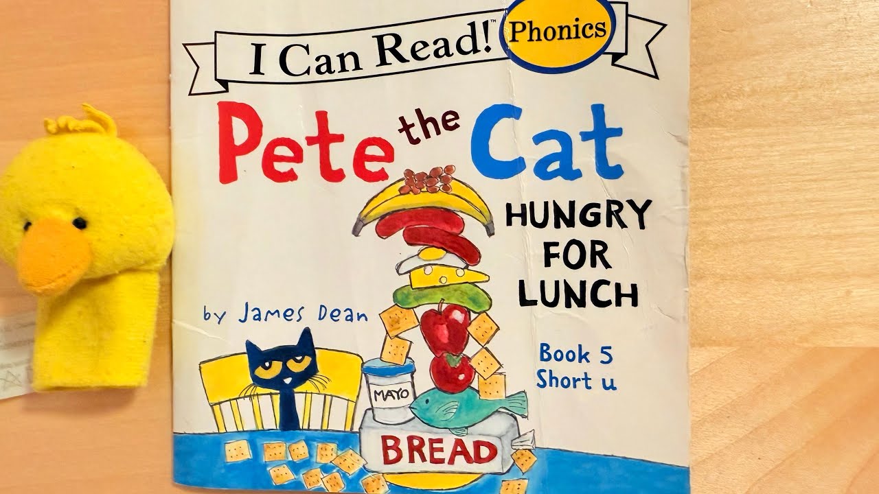Pete the Cat HUNGRY FOR LUNCH | Pete the Cat Read Aloud Book - YouTube