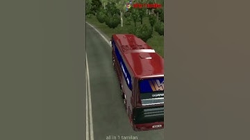 Kallada bus drive in ets2 game \\Scania bus tamilnadu