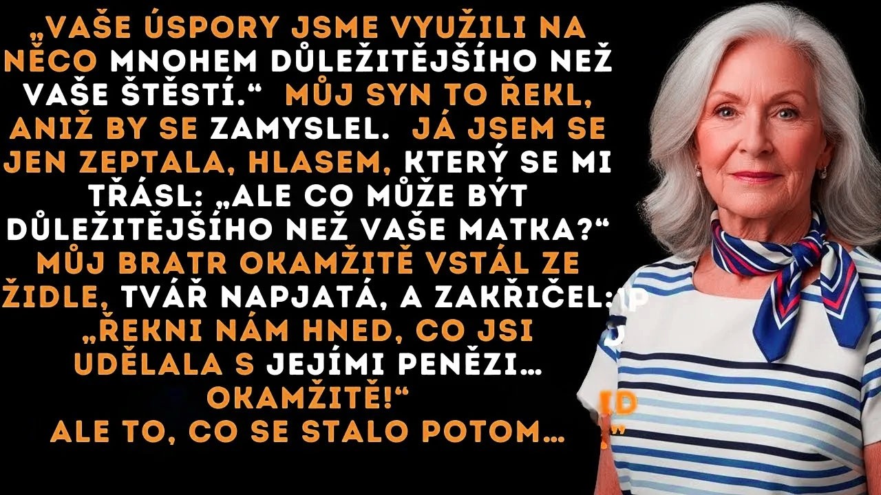 "Li abbiamo usati per qualcosa di più importante, mamma." Mio figlio disse queste parole senza nemmeno alzare lo sguardo dal telefono, mentre io scoprivo che i 38.000 dollari dei miei risparmi di...