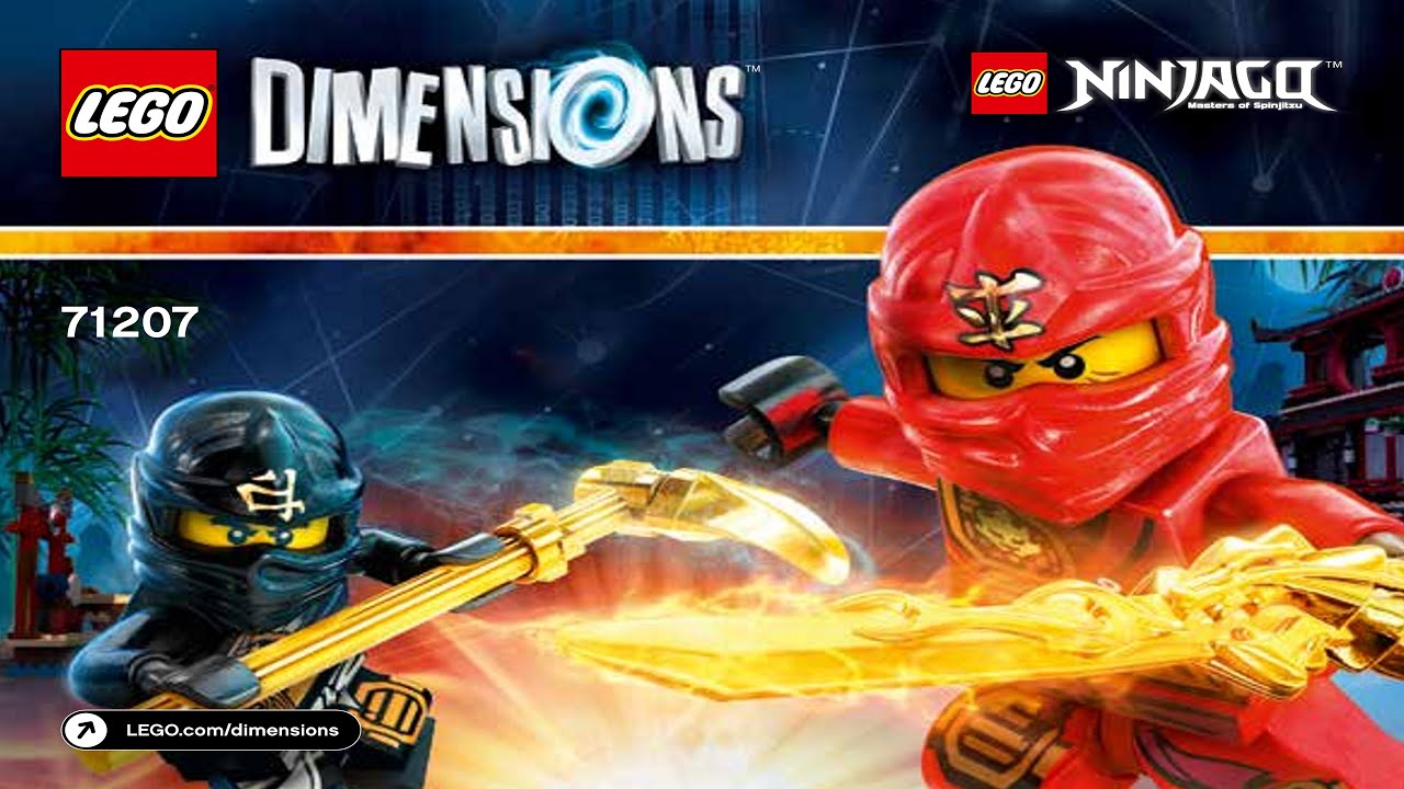 LEGO instructions - Dimensions - 71207 - NINJAGO™ Team Pack (All