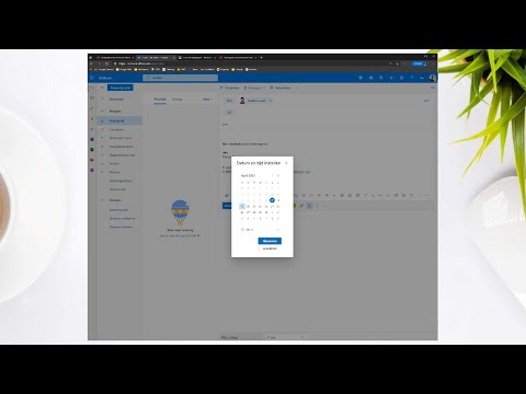 Outlook (web) mailberichten op een later tijdstip verzenden