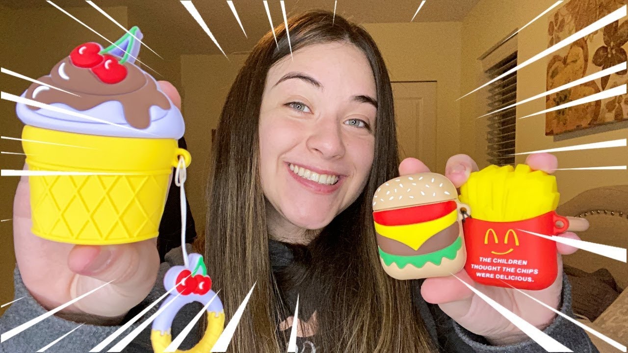 MINHAS CAPINHAS DE AIRPODS *fone de ouvido - YouTube