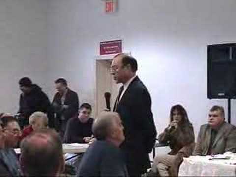 Murray Sabrin stumps for Ron Paul in Atlantic County