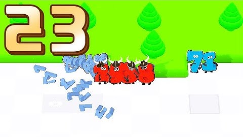 🏁 Numbers.io 3D / Gameplay / Part 23