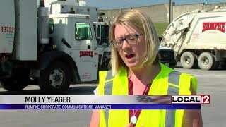 Rumpke moves up trash pickup times in several cities, neighborhoods