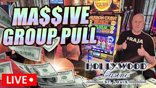 🔴 LIVE HIGH LIMIT SLOT GROUP PLAY! 🎉 CELEBRATING MY 1st TRIP EVER TO ST. LOUIS