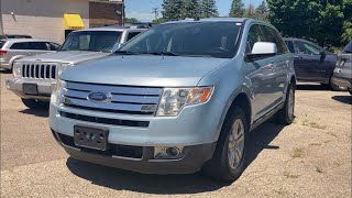 2008 Ford Edge SEL FWD Light Ice Blue Metallic CarZone Sales Paw Paw We Finance 269-657-5700