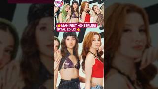 Manifest Konserleri Iptal Edildi