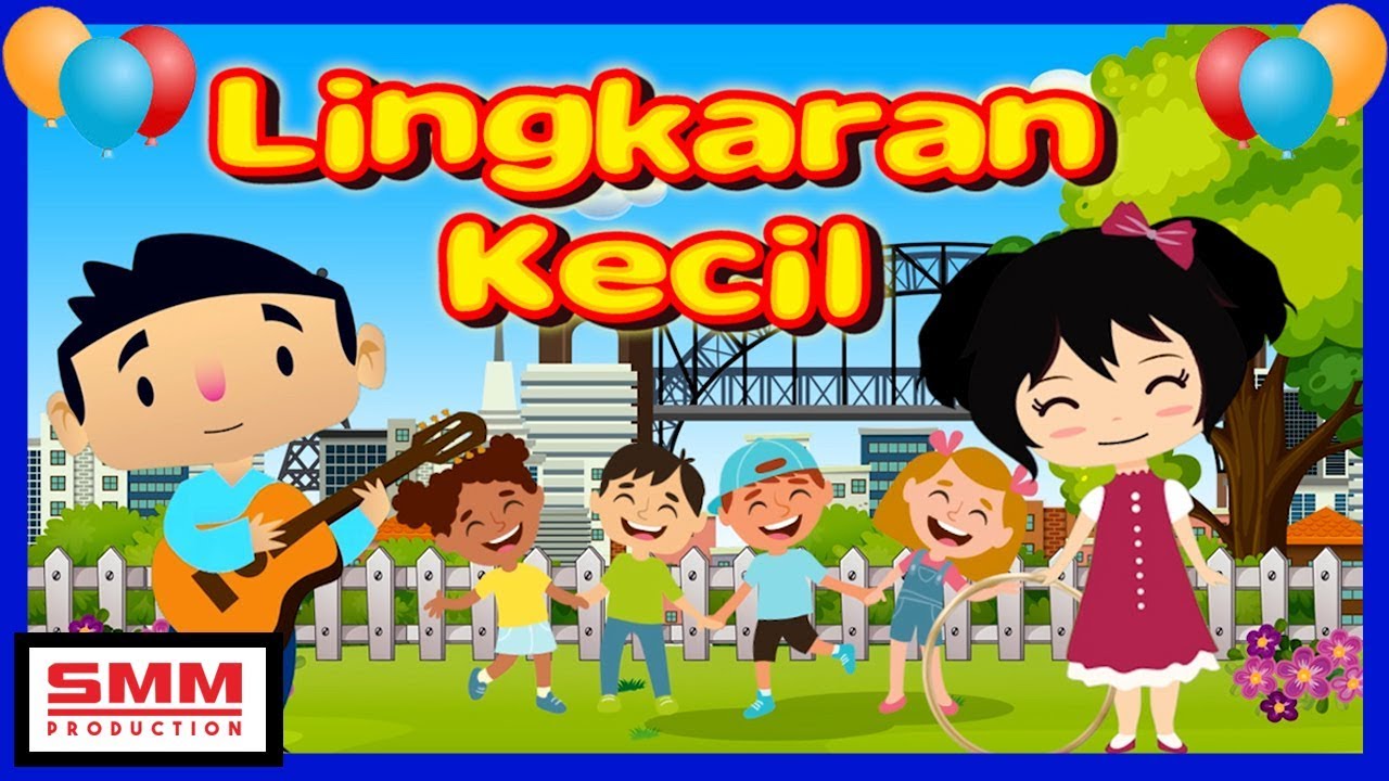  Animasi  Lagu  Anak Anak  Lingkaran Kecil OFFICIAL ANIMASI  