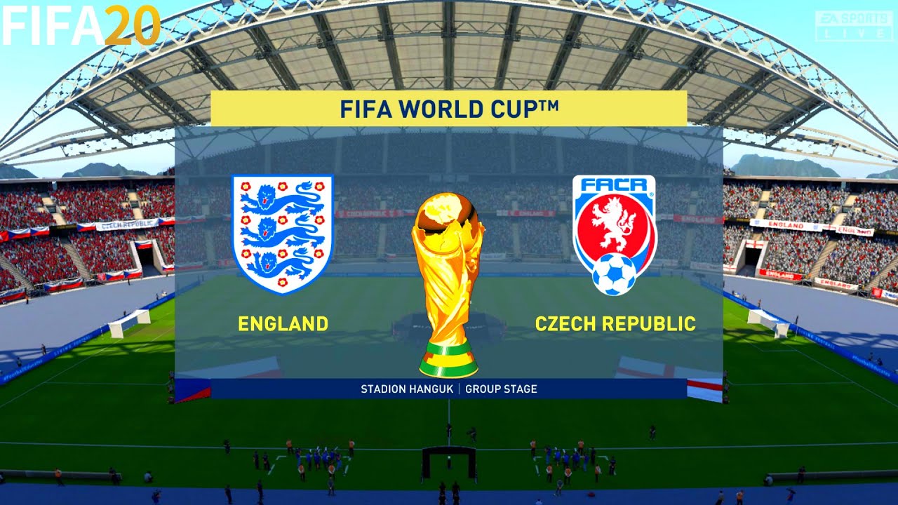 FIFA 20 | England vs Czech Republic - Fifa World Cup ...