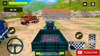 Real Tractor Trolley Farming Simulator - Tractor Game #2022 screenshot 3