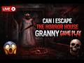 CAN I ESCAPE THE HORROR HOUSE !! GRANNY GAME PLAY#shortslive #grannygame #granny #horrorgame #live