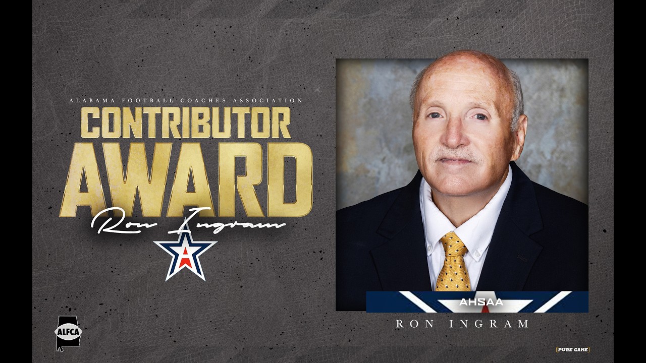 ALFCA Coach of the Year Banquet Contributor Award - Ron Ingram