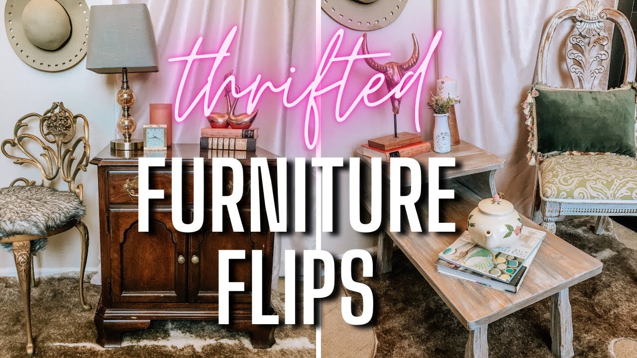 FLIPPING THRIFT STORE FURNITURE | my process for selling on fb marketplace