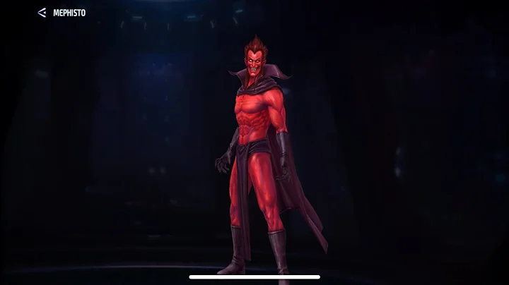 Alliance Battle Legend (Blast Super Villain Male)(Snare)- Mephisto (Judgment) | Marvel Future Fight