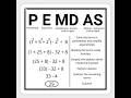 | PEMDAS | BODMAS | #math #orderofoperations #education