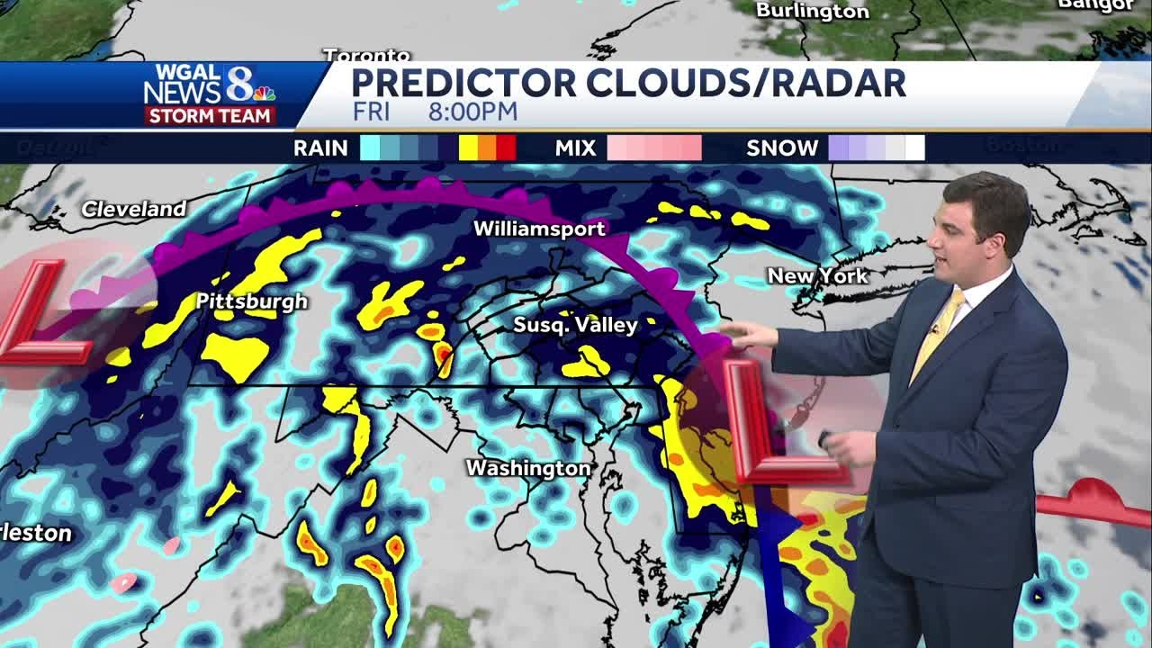 SOUTH CENTRAL PA: Dry Wednesday; Rain Returns Thursday & Friday - YouTube