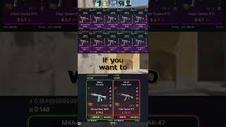 Profitable 50/50 TradeUp #csgo #counterstrike #cs #gaming #cs2 #profit #csgoclips #tradeup