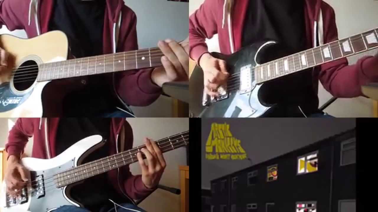 Arctic monkeys if you were there beware guitar bass cover youtube