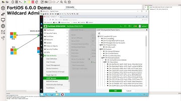 2  Configure LDAP and admin groups on FortiGate