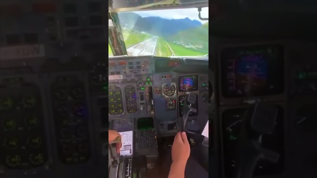 Boeing 737 Terrible Landing In Paro Bhutan