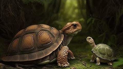 The Great Race: Rabbit vs. Tortoise – A Lesson in Patience and Perseverance” story with animation