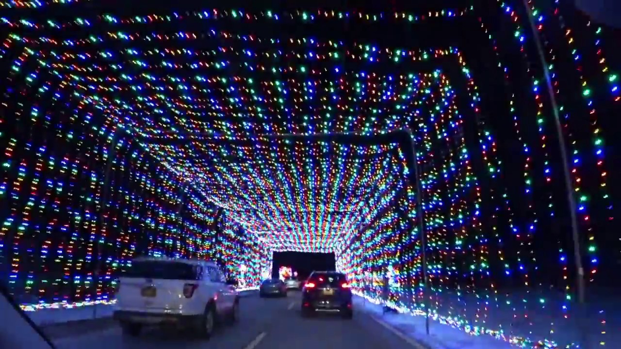 Lights on jones beach