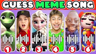 Guess The Meme & Who’s SINGING? Lay Lay, King Ferran, Salish Matter, MrBeast, Diana,Tenge Tenge Song