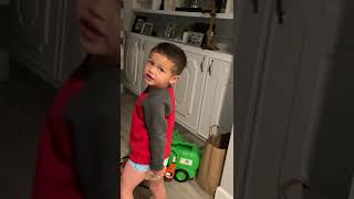 Potty training refusing to be changed  #cutetoddler #pottytraining #potty #constipated #tantrums